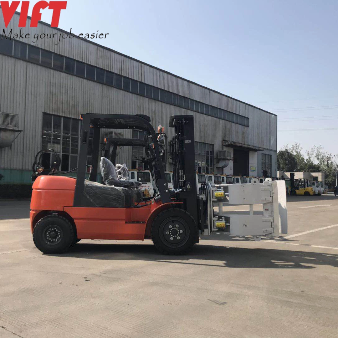 1.5ton 2.5ton 3ton 4ton Forklift Attachment Paper Roll Clamp