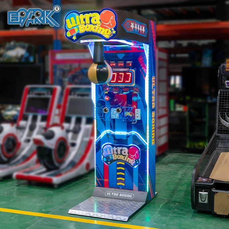 Epark Indoor Arcade Equipment máquina de boxeo Ultra operada por monedas Punching Boxeo Punch Juego