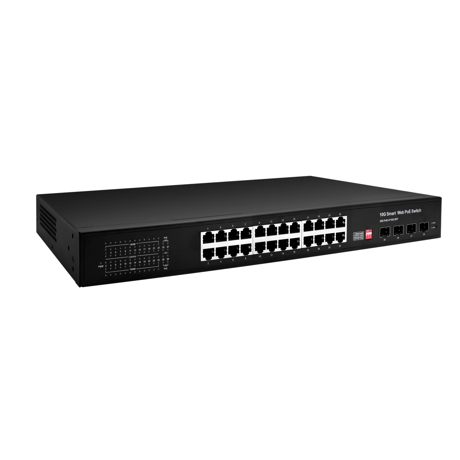 10g Poe Switch 24 Ports 10/100/1000Mbps Managed