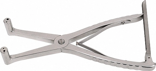 Good Quality of Device Equipment Double Holes K Wire Forceps Surgical Instruments with CE Certificate