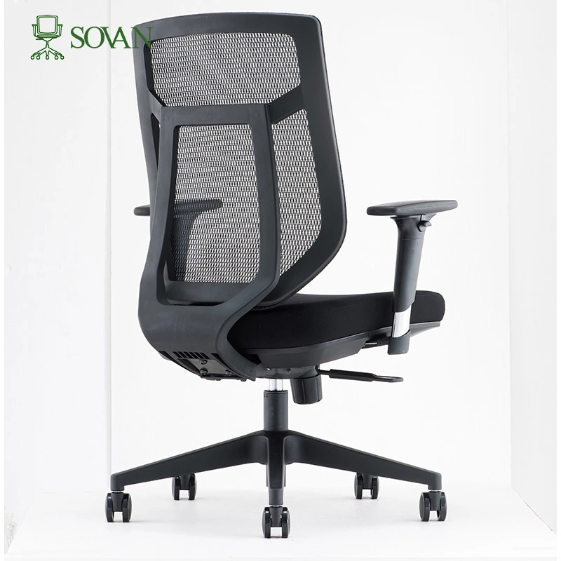 Wholesale/Supplier Classic Mesh Revolving Seating Adjustable Luxury Waiting Room Guest Ergonomic Office Chair Furniture