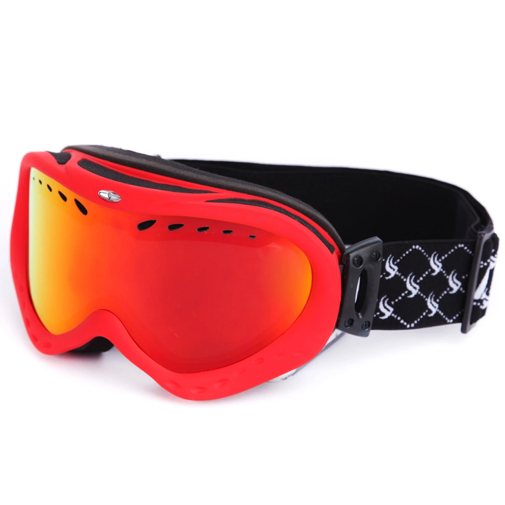 Fabricante OEM anti niebla elegante Snowboard gafas Gafas de esquí de lente de doble capa