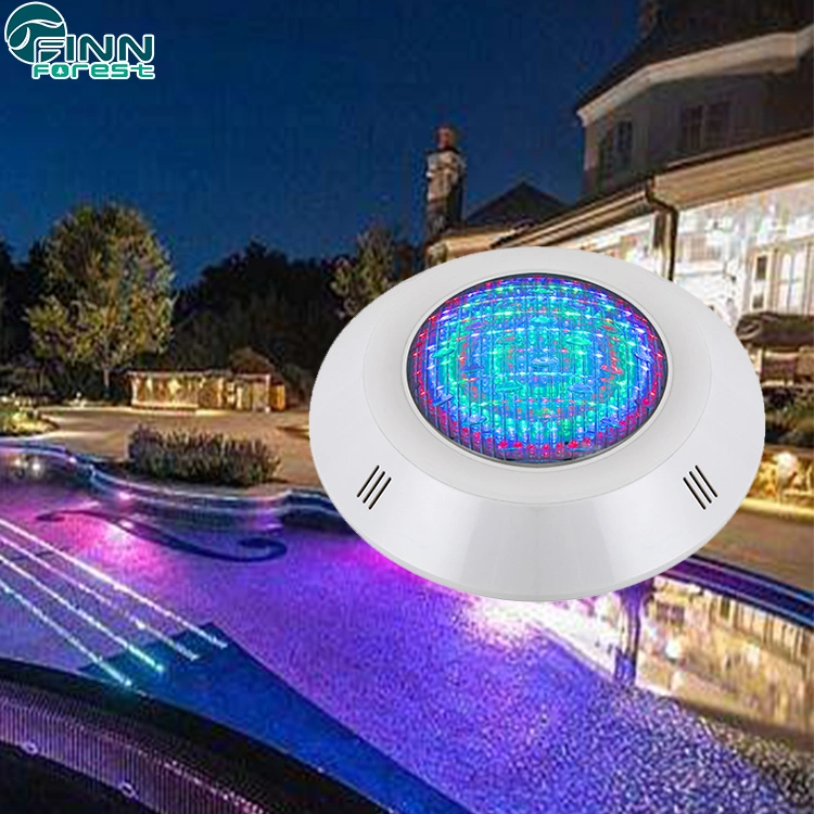 Material ABS submarina IP68 LED cambia de color Lámpara de Piscina