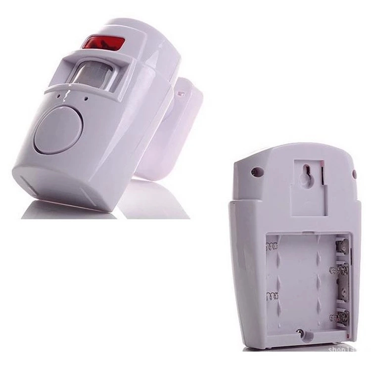 Ceiling PIR Sensor Wireless Home Alarm with 2 Remote Controls