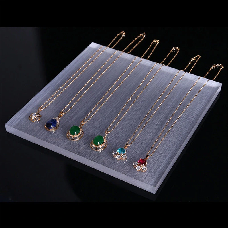 Acrylic Earring Studs Storage Box Jewelry Display Stand Rack