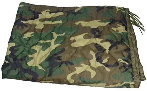 Wholesale/Supplier Camo Woobie Blanket Waterproof Poncho Liner for Outdoor Camping Camouflage Blankets