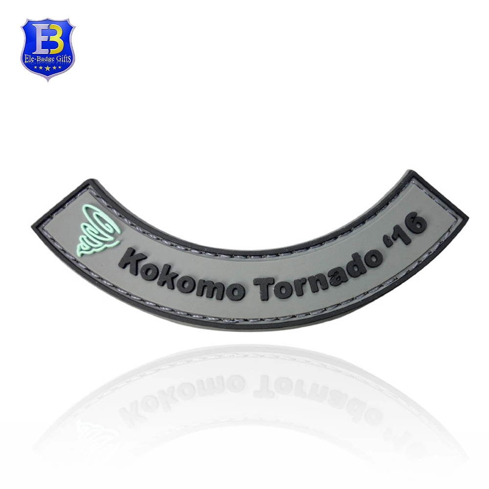 OEM Cheap Custom 3D Logo Name Garment Soft Rubber Embossed Rubber PVC Label Patches