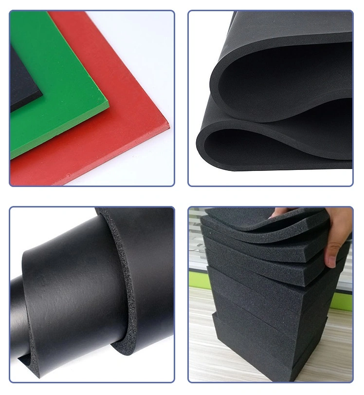 Insulation Thin Silicone Foam Rubber Sponge Sheets