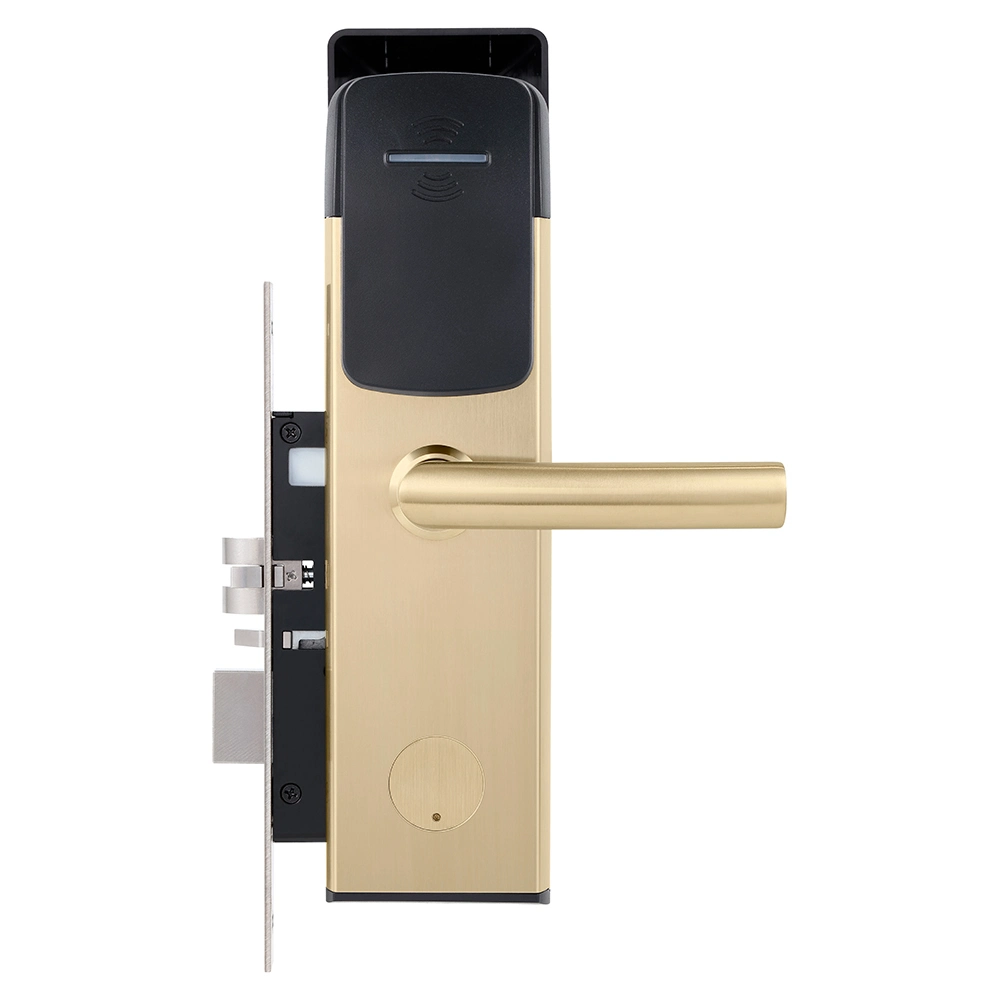 RFID Card Security Gate System Keyless Entry Safe Electric Electronic Handle Locking Keys Door Cylinders Hotel Lock