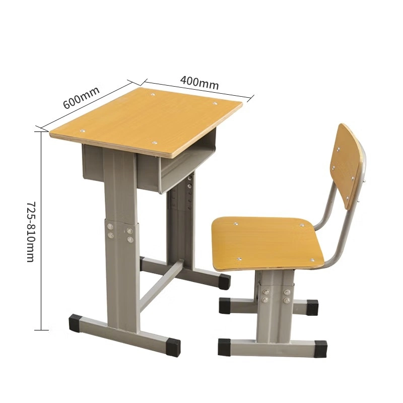 Heißer Verkauf Single Student Schreibtisch und Stuhl Schulschreibtisch