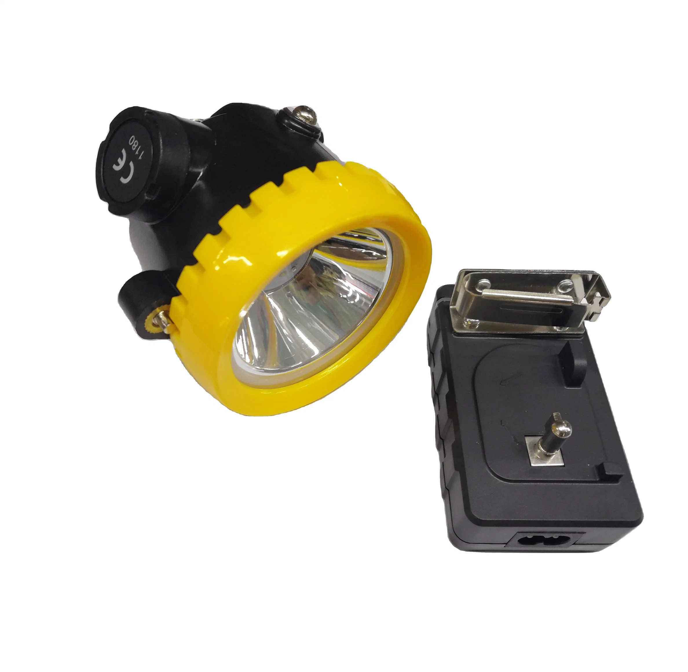 Atex Approved Wireless Mining LED Head Lamp Caplamp Helmet Lamp