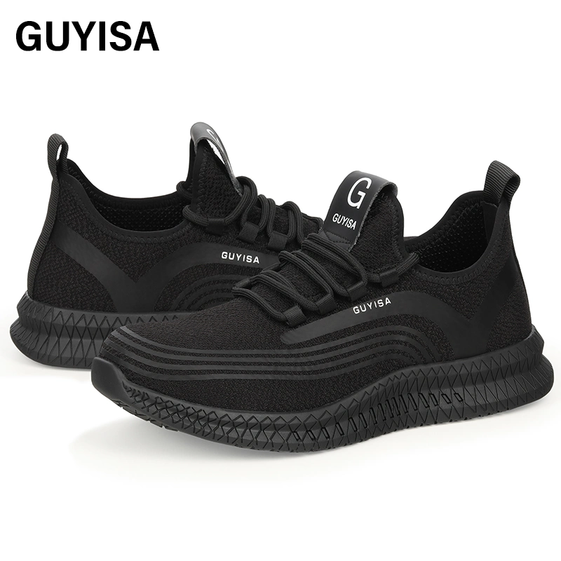 Guyisa индивидуальные защитные ботинки являются приемлемыми для молодых мужчин в спортивных мероприятий на улице стали ноги обувь
