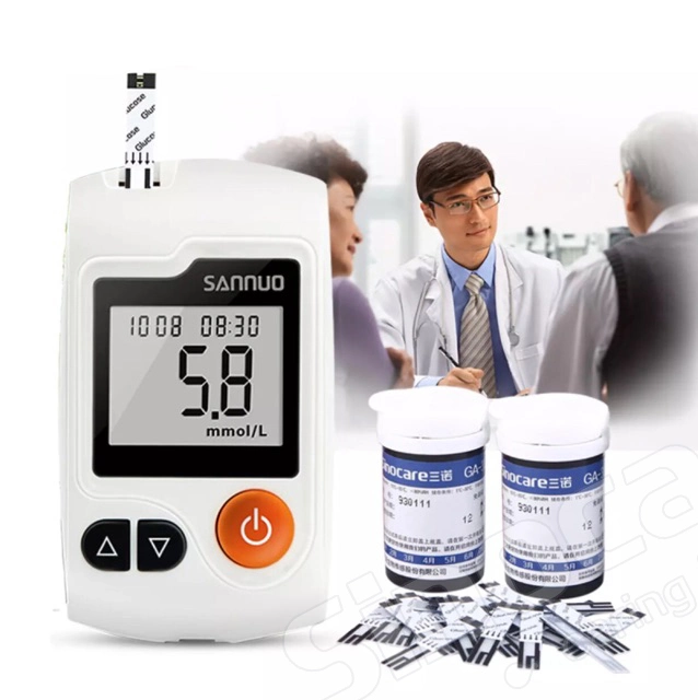 Sinocare Glucose Meter Portatil Glucometro PARA La Sangre Digital Glucometros No Invasivos