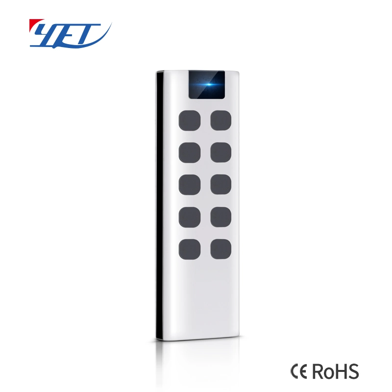 RF Long Distance 1/2/4/6/8/10 Keys Wireless Remote Transmitter 433MHz Frequency