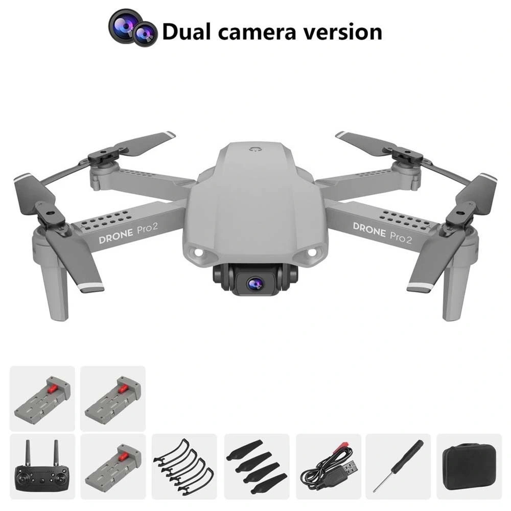 E99 PRO2 4K Dual Camera WiFi Fpv Aerial Photography Mini Foldable Drone