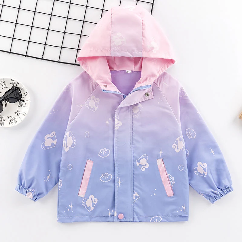 Mädchen Mantel Frühling Kleidung 2023 Neue Kinderkleidung Baby Kinder Kleidung Trendy Jacke mittlere und große Kinderoberteile Frühlingskleidung