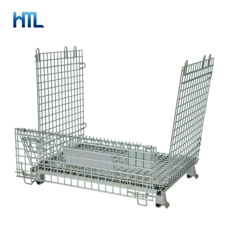 Heavy Duty Industrial Almacén desmontable de acero galvanizado contenedor a granel soldado