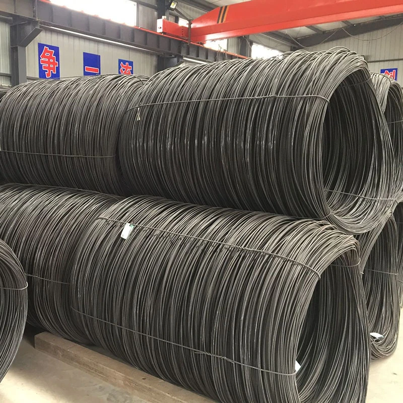 Hot Rolled Wire Rod SAE 1006 Steel Alambron 1008 Low Carbon Steel Ms Wire Rod in Coil