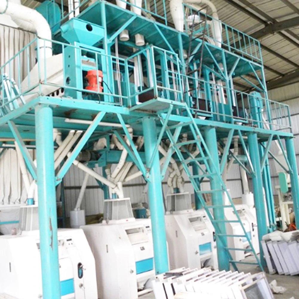 Maize Roller Mill Corn Flour Milling Machinery for Sale