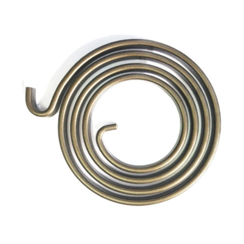 Custom Stainless Steel Wind up Flat Spiral Spring for Door Lock