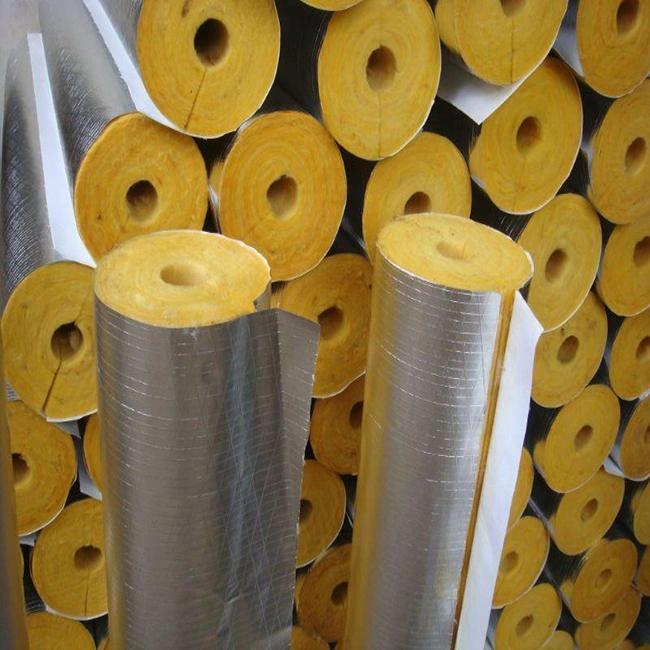 Glass Wool Thermal Insulation Jacket for Steam Pipe Insulation