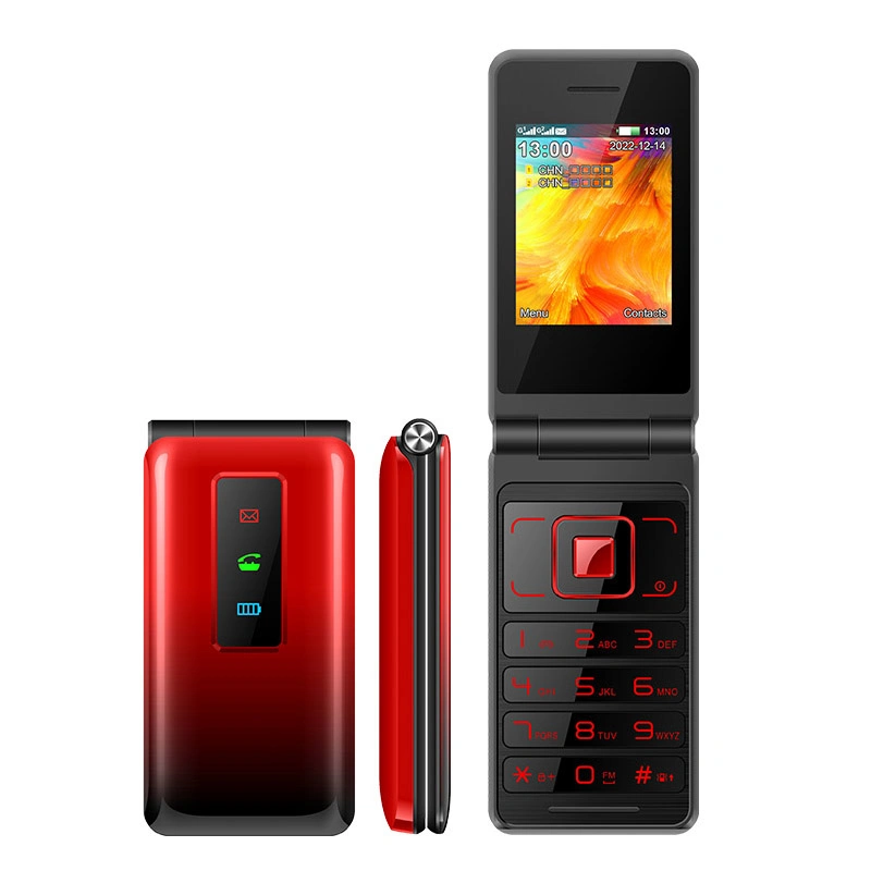 2G GSM Kepad Flip Phone 2.4" con muy buen precio.