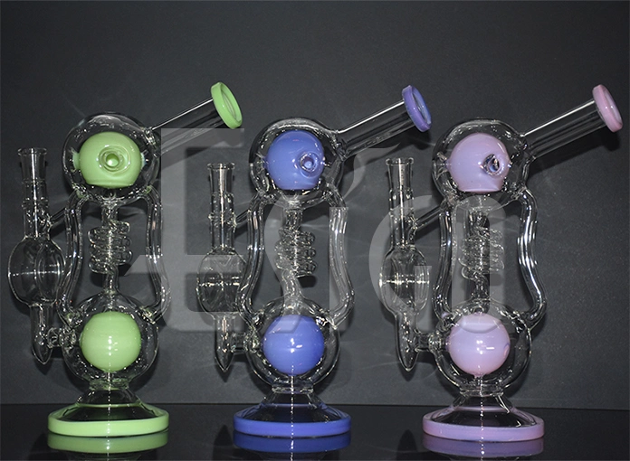 Esig Hookah Shisha Heady Lookah Style Recycler Smoking Glass Water Pipe