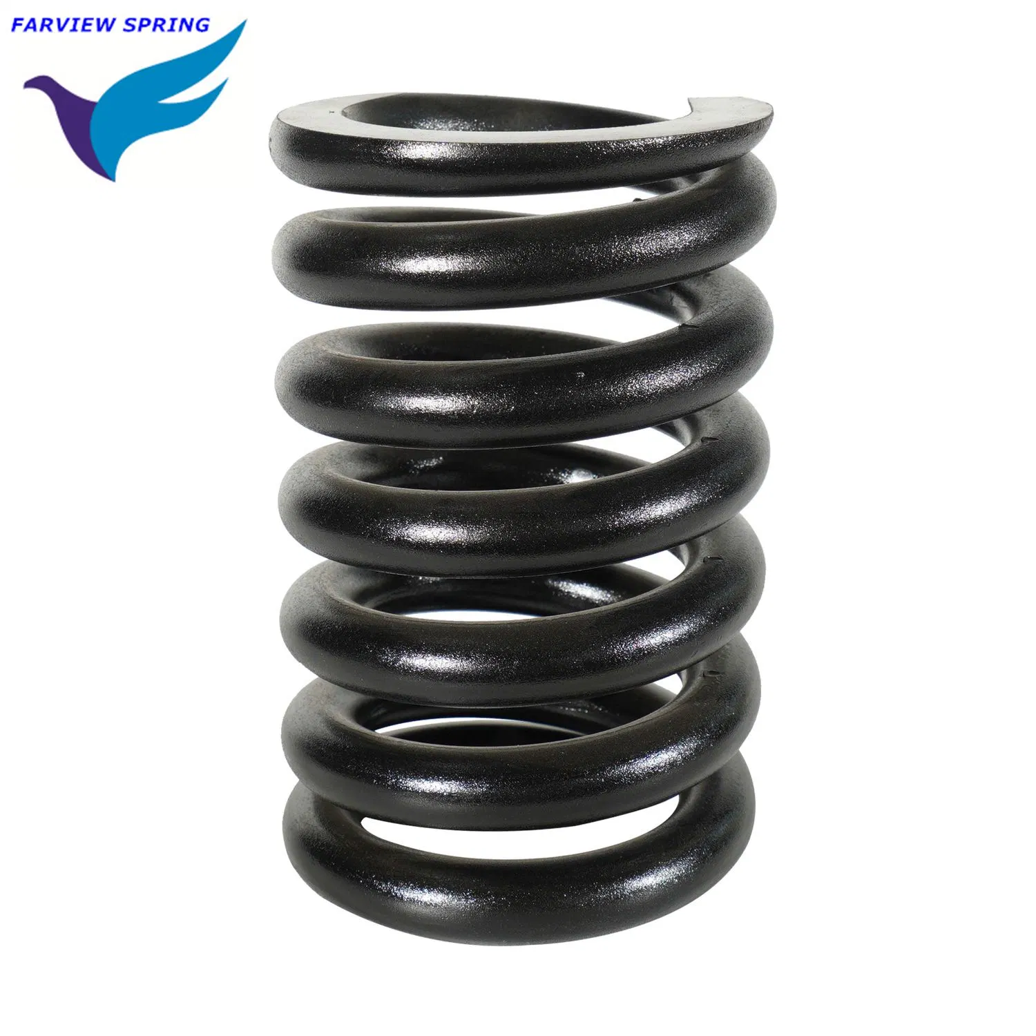 Stainless Steel Special-Shaped Spring Black Zinc Coil Extension Spring Hardware Fastener