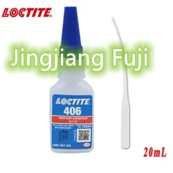 20ml Super Strong Glue Loctiter 406 Instant Glue Liquid for Plastic Rubber Metal Ceramic Repairing Not Whitish and Odorless