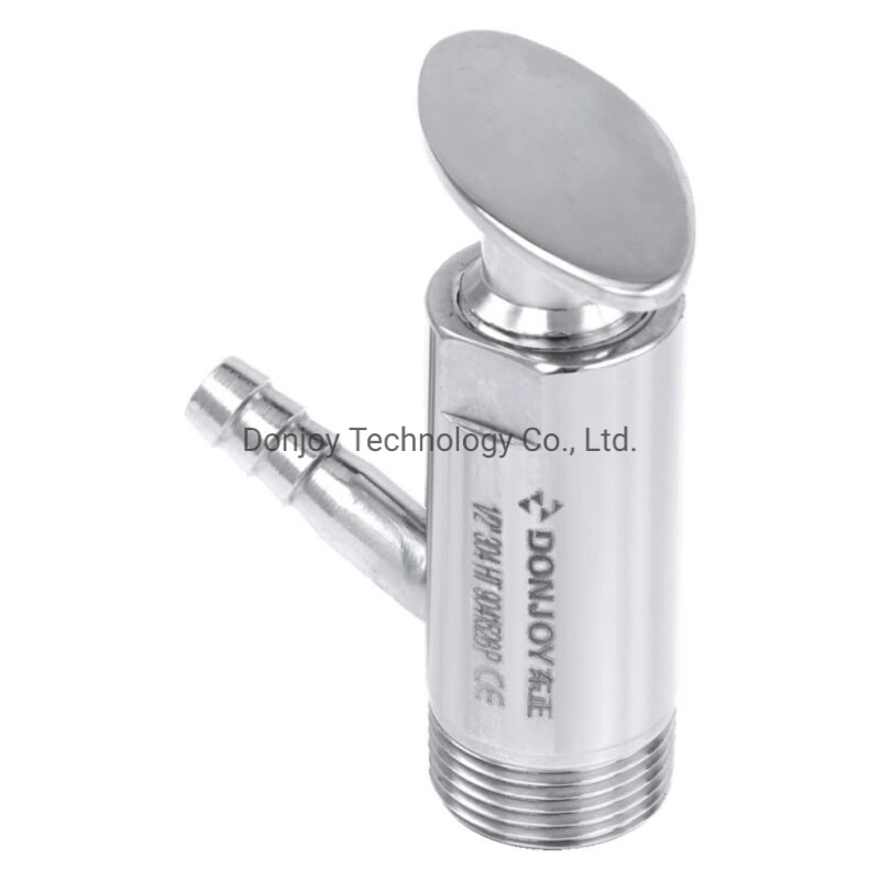 Donjoy Sanitary Stainless Steel Sampling Valve with Elliptic Type Handle