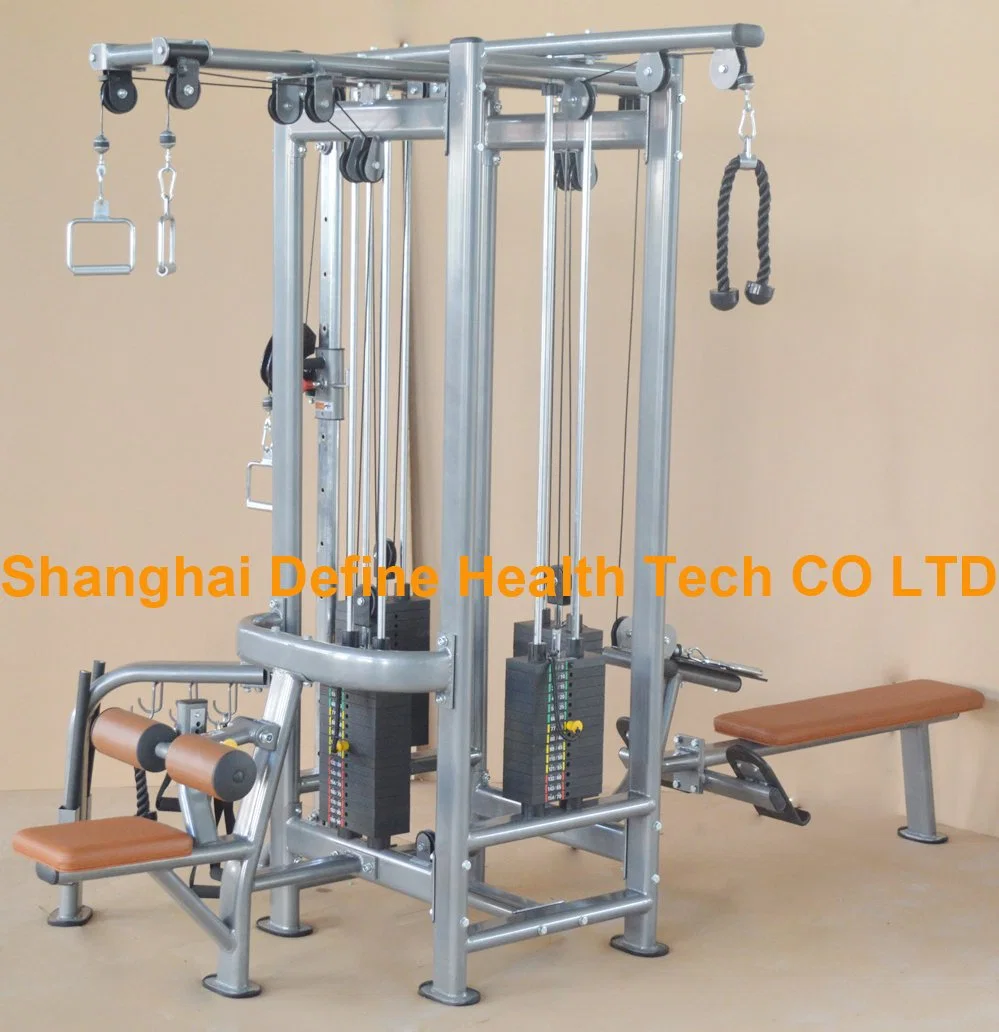 fitness equipment,gym machine,gym equipment,new Multi-Jungle (Sample 12-Stack Straight) (HP-3043)