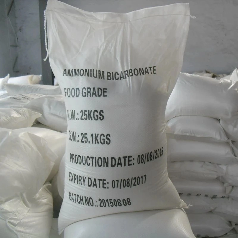 Additifs alimentaires CAS1066-33-7 Agent de gonflement au four bicarbonate d'ammonium