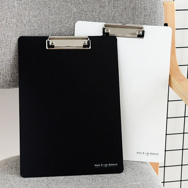 Clipboard A5 A4 Paper Size Plastic Hardboard Writing Board Folder Clipboard Folder for Office School Business
