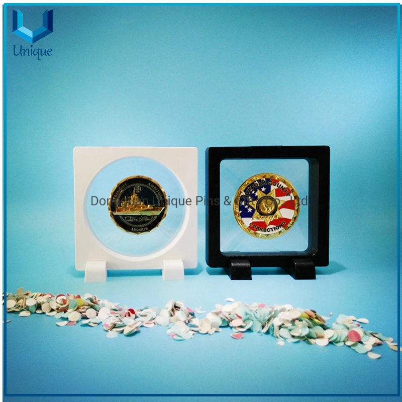 9X9cm Floating Display Box, Coin Display Holder in Multiple Size Available Stock, ABS/Plastic Gift Displayer