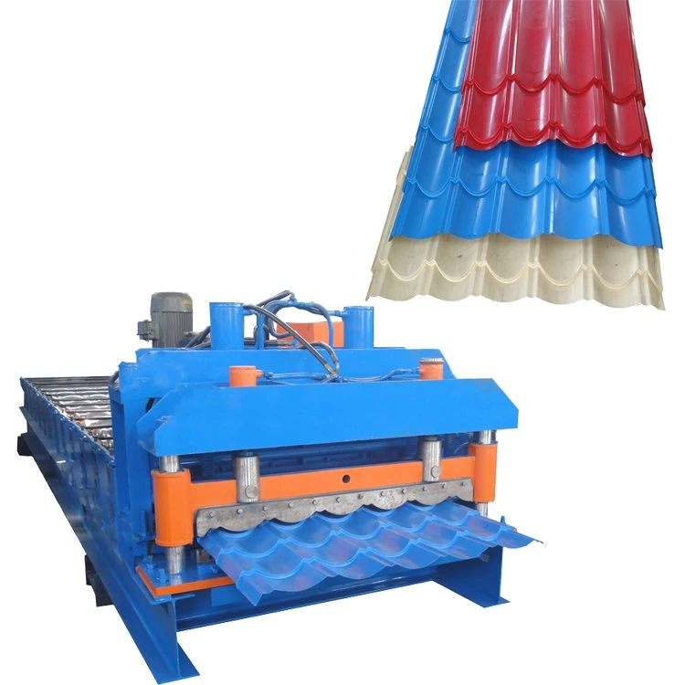 Good Service Color Steel New Roof Roll Forming Production Line Roofing Sheet Making Machine