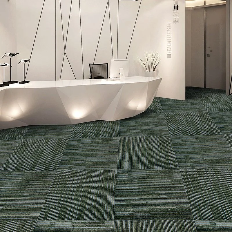 China de los principales fabricantes de alfombras de Jacquard PP lavable alfombra mosaico para Uso Comercial Industrial