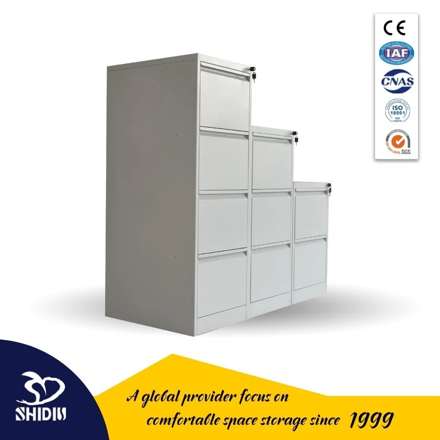 Fully Extension Vertical Drawer Office Metal Filing Cabinet Steel File Storage Cabinet