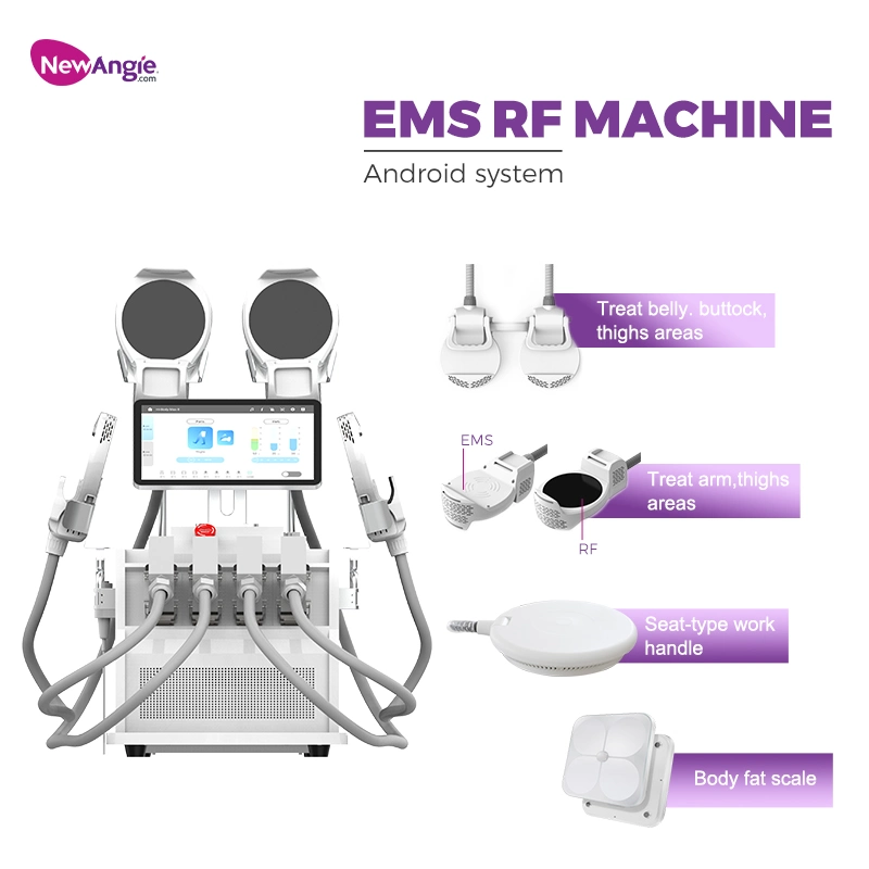 Hiemt - PRO mais recente Machine Beauty Non-Ininvasive Electromagnetic Muscle Body - Slimming Technology EMS