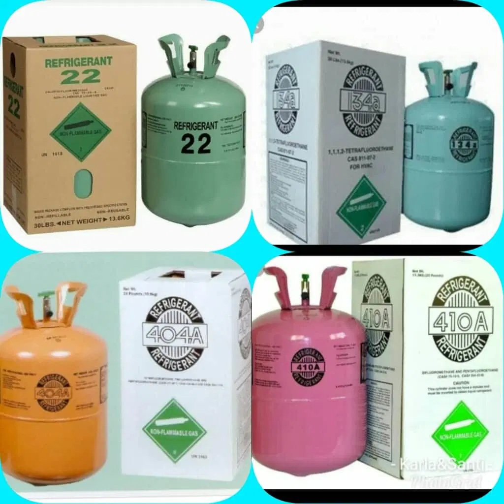 R32 R438A R600A R290 R407c R410A R507 R404A R22 R134A Gas AC Refrigerant