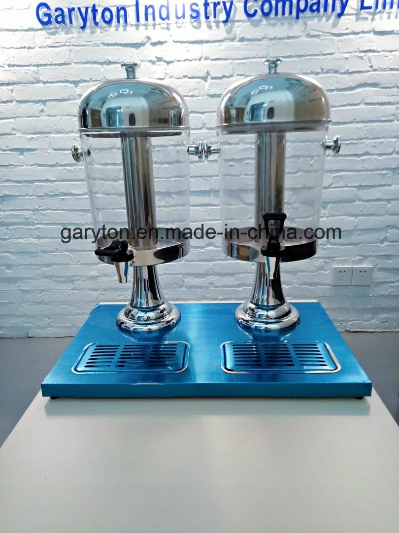 Dispensador de jugo para el mantenimiento de jugo (GRT-JVD-B) con 2 tanques