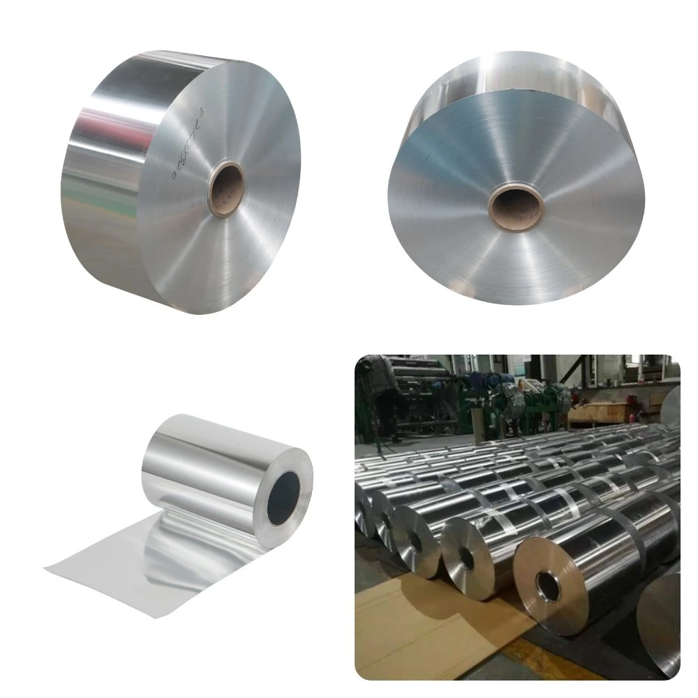 Factory 1100/1030b/3102/8011 Aluminium Foil Aluminum Coil for High Effiency Heat Exchangers