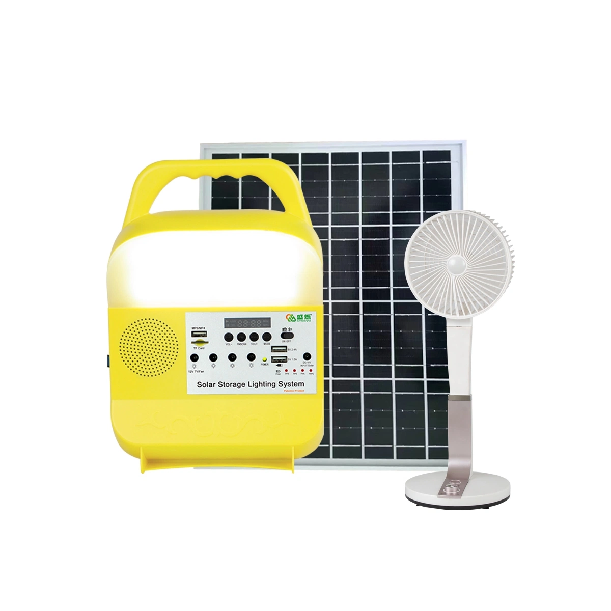 مولد الطاقة الشمسية الصغير لمحطة الطاقة الذكية المحمولة مع اللوحة الشمسية مصباح LED للرجوع إلى طاقة الطوارئ