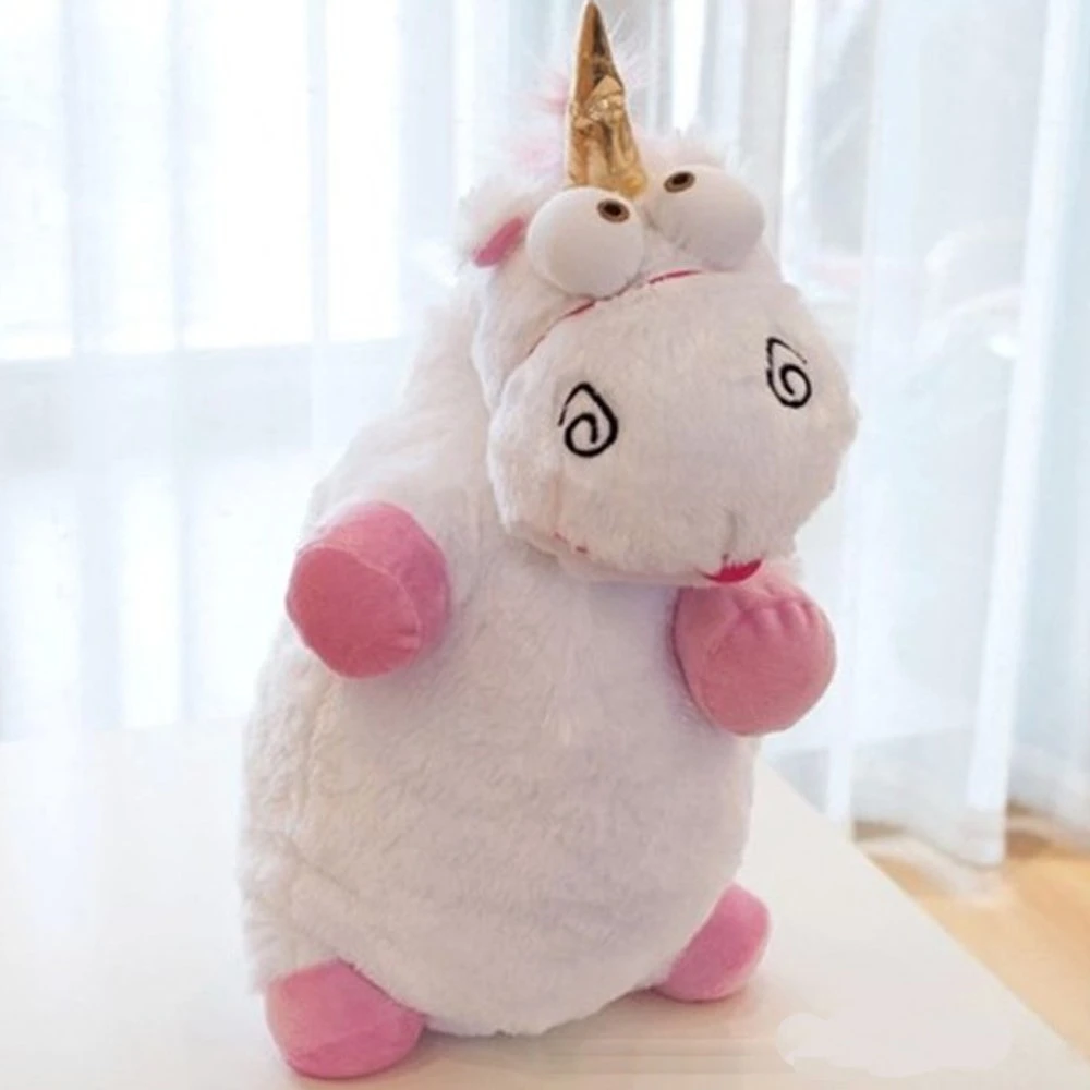 Venda por grosso grandes olhos Unicorn Peluche Mascot travesseiro de brinquedos para crianças recheadas Fabricante de fábrica via sedex BSCI ISO9001