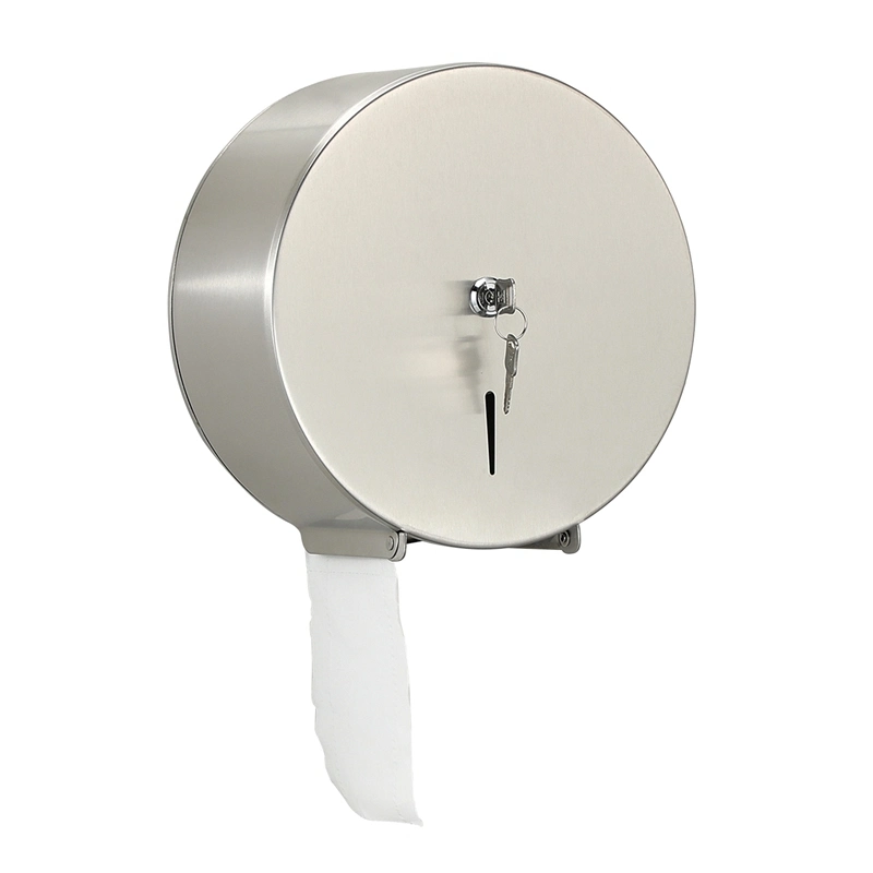 China Manufacturer Commercial Sanitary Ware Brushed Stainless Steel Roll Toilet Paper Dispenser