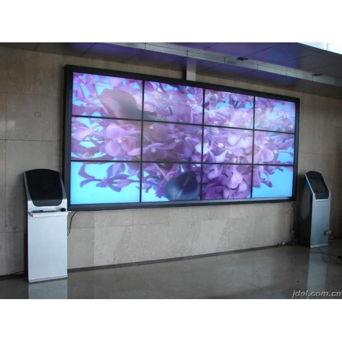 Multi Screen 55 Inch 8mm TV Wall Display Advertising LCD Video Wall Splicing Screen