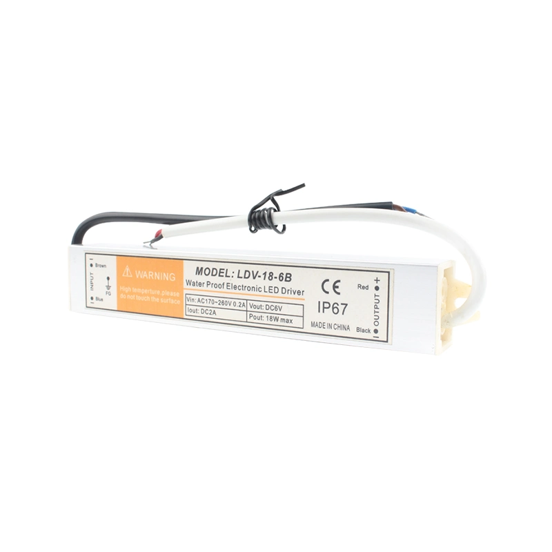 18W 24V LED Driver IP67 Waterproof Power Supply CE RoHS Approved