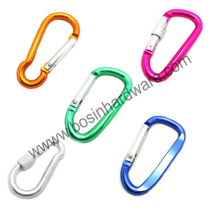 Safety Aluminum Alloy Carabiner Hook