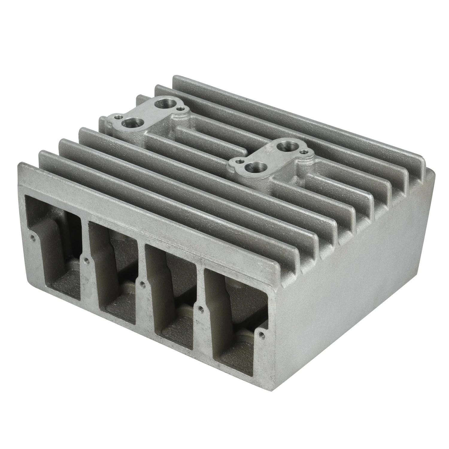 Aluminium Alloy A356 Sand Casting / Gravity Casting Die Casting and CNC Machining Cooling Fin OEM