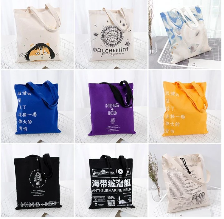 Custom Cotton Friendly Gift Package Canvas Tote Bag