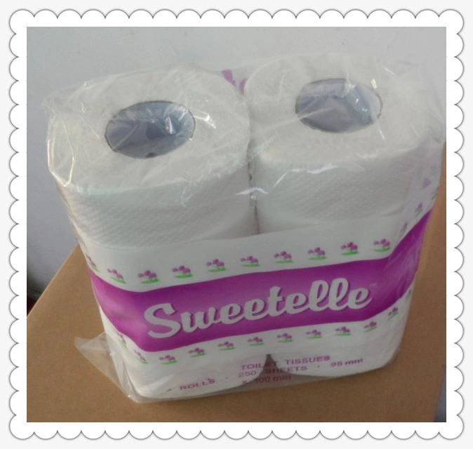 Toilet Paper Toilet Tissue Manufacturer Factory Price Whole Sale Soft and Strong Recycled Wood Pulp